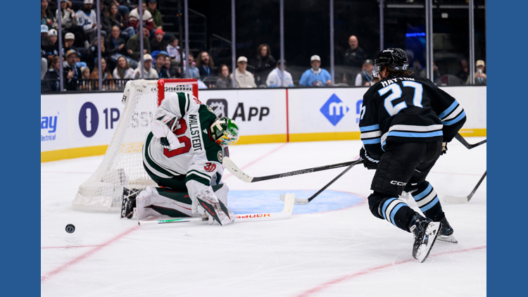 Kaprizov scores his NHL-leading 14th goal as the Wild beat the Mammoth 3-1 — Inver Grove Heights Sports news